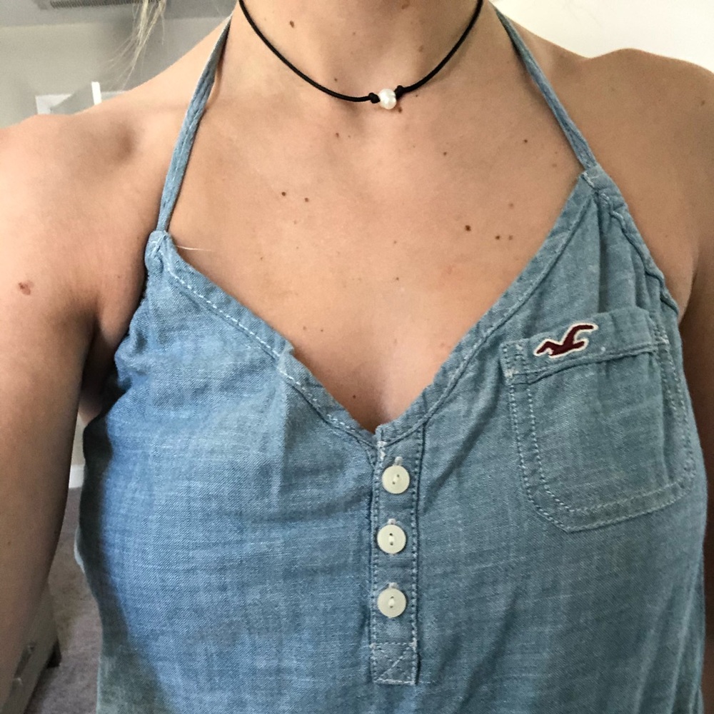 Hollister Jean Romper Size Medium.